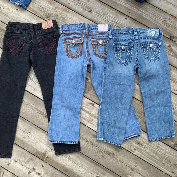 LOT OF 3 Vintage True Religion Jeans - Picture 7 of 7